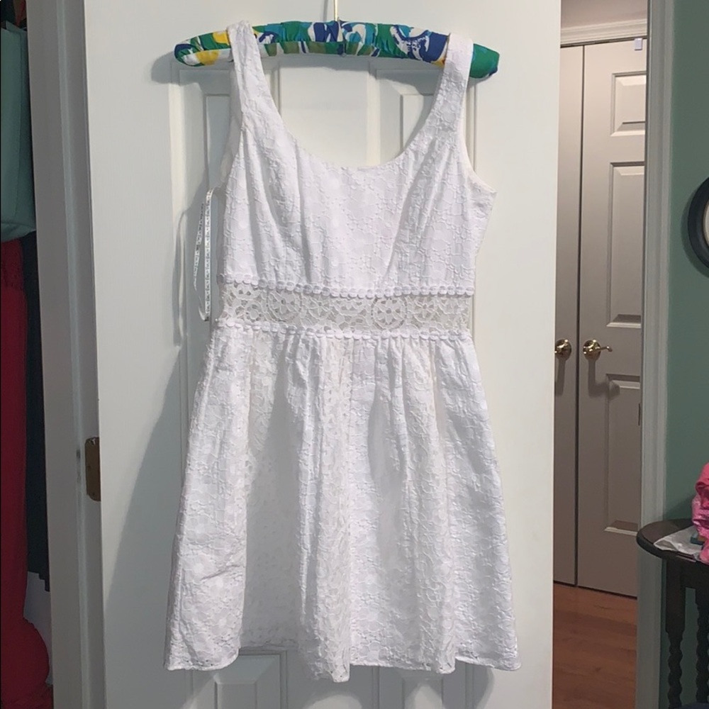 White dress